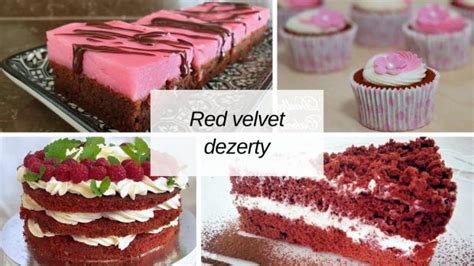 Fázy prípravy Red Velvet torty