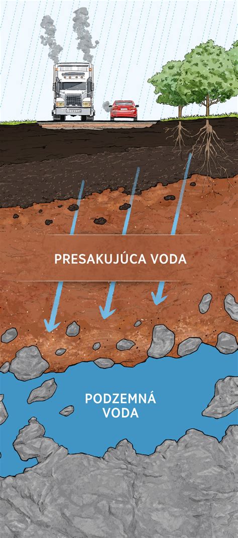 Schéma vplyvu znečistenia na správanie rýb