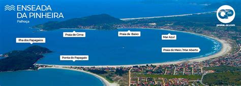 Mapa oblasti Pinheira Beach s vyznačeným fishmarketom
