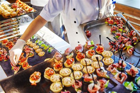 Ukážky rôznych druhov finger food