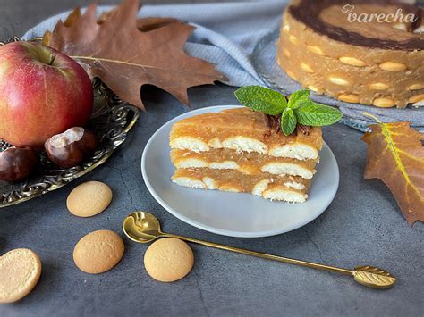 Nepečená Kinder torta s piškótami