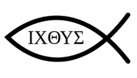 Historické zobrazenia symbolu Ichthys