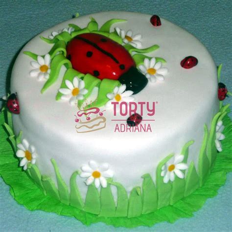 Detská torta lienka