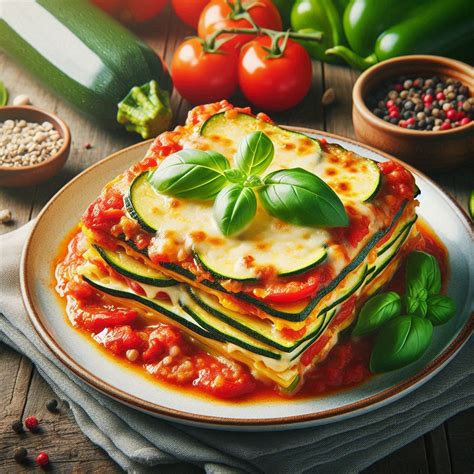 Lasagne bez mäsa so zeleninou