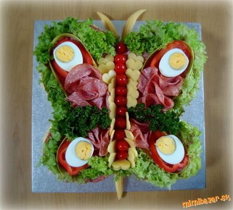 slaný motýľ torta