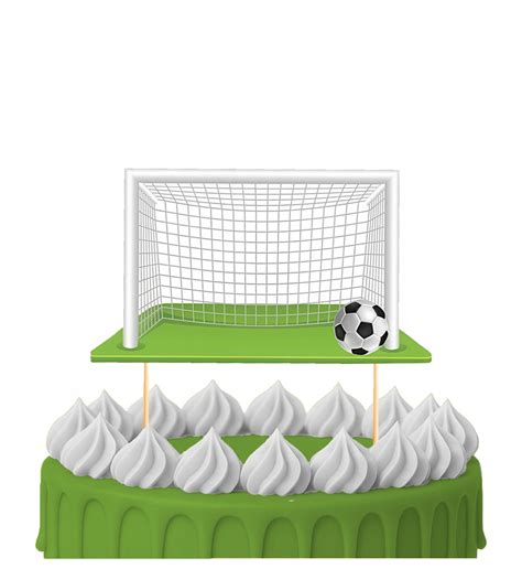 Rôzne typy futbalových tort - dres, ihrisko, lopta, brankárske rukavice