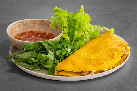 tradičná vietnamská palacinka Banh Xeo