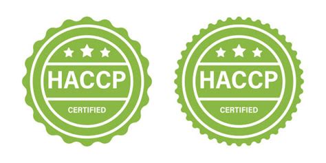 Značka HACCP a ikony súvisiace s bezpečnosťou potravín