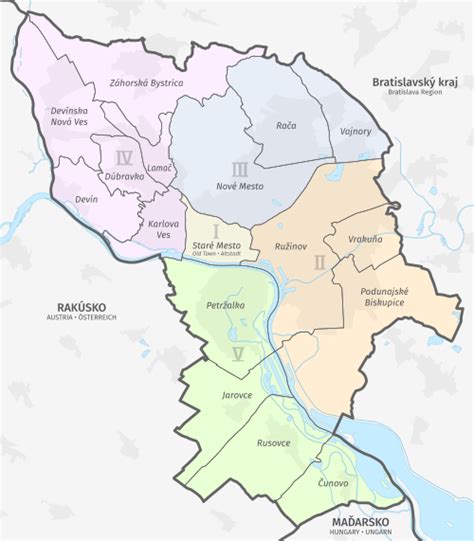 Mapa zmrzlinární v Bratislave - Ružinov