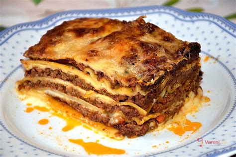 Upečené lasagne so zlatistou kôrkou