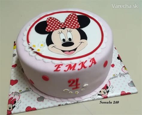 Detailné ingrediencie pre korpus a krém Minnie torty