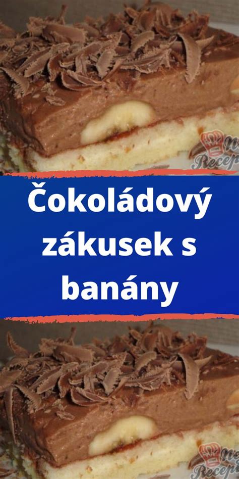 Banány s pudingovou vrstvou