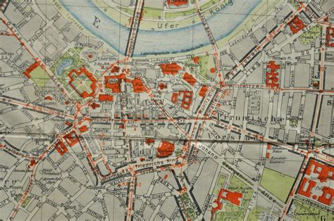Mapa mesta Drážďany s vyznačeným vianočným trhom