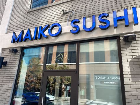 interiér reštaurácie Maiko Sushi