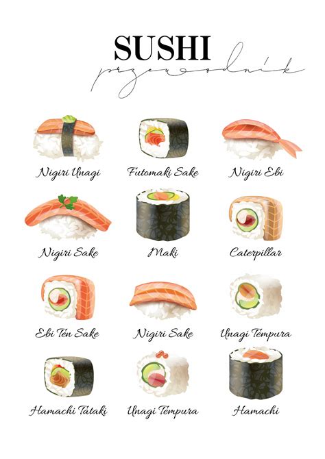infografika o zdravotných benefitoch sushi