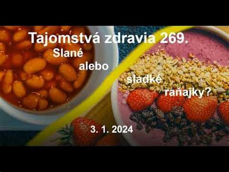 Príklady zdravých raňajok
