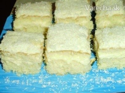 Raffaello torta na plechu, pohľad zhora