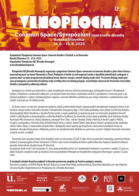 Účastníci sympózia Vlnoplocha Common Space