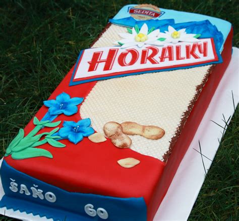 Torta v tvare horalky