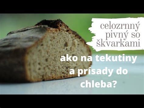 Infografika - tipy na perfektný celozrnný chlieb