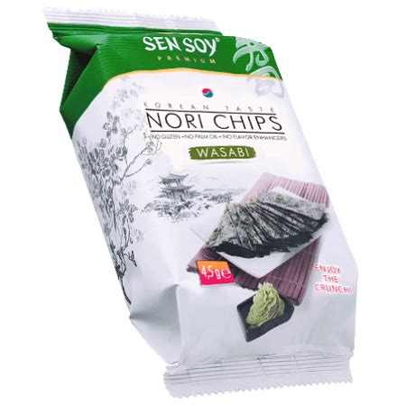 Nori chipsy