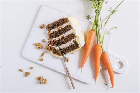 Prehľad ingrediencií na mrkvovú tortu
