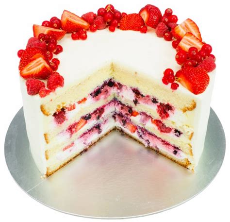 Tvarohová torta s krémom a ovocím
