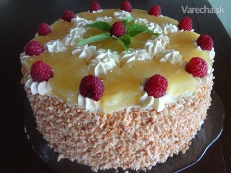 Diabetická ananásová torta