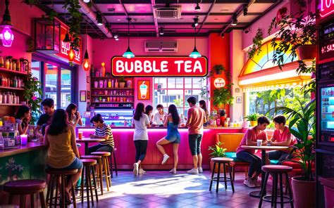 Schéma prípravy Bubble Tea
