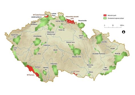 Mapa tradičných kúpeľných oblastí s oblátkami v Česku a na Slovensku