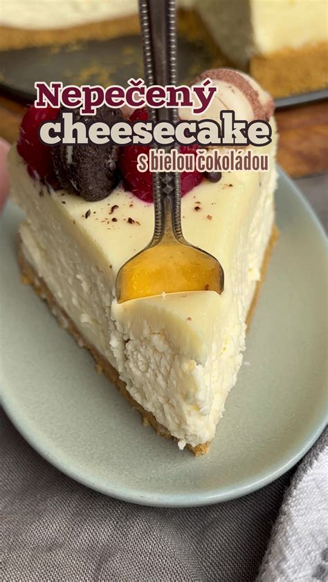 Nepečený Oreo cheesecake s bielou čokoládou