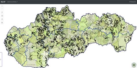 Mapa súkromných rybárskych revírov na Slovensku a v Maďarsku