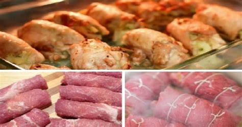 Bravčové rolky pripravené na pečenie