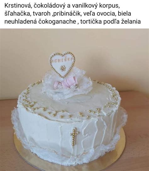 Rôzne druhy tort na krstiny