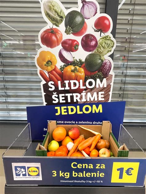 Infografika: Ako Lidl šetrí jedlom