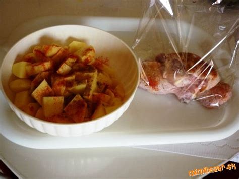 Mäso pripravené na pečenie vo vrecku