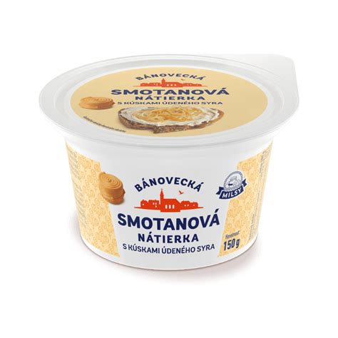 Balenie smotanovej nátierky Palouček