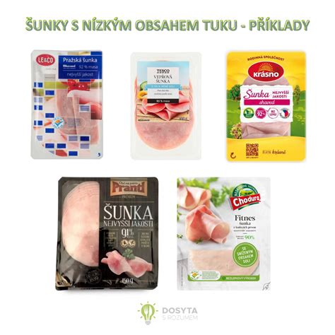Etiketa šunky s vyznačenými dôležitými informáciami