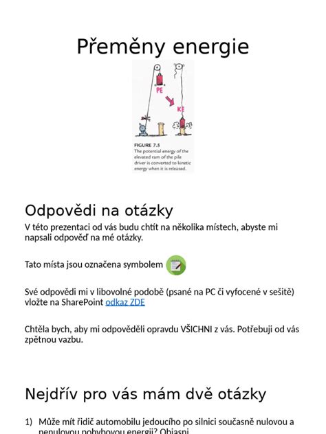Graf premeny energie v ľudskom tele