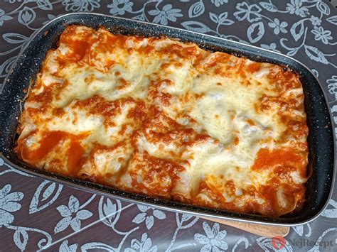 Schéma vrstvenia domácich lasagní