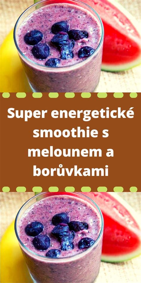 Energetické smoothie zo surovej stravy
