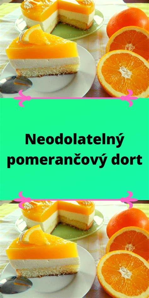 Tvarohovo-pomarančová torta s plátkami pomarančov