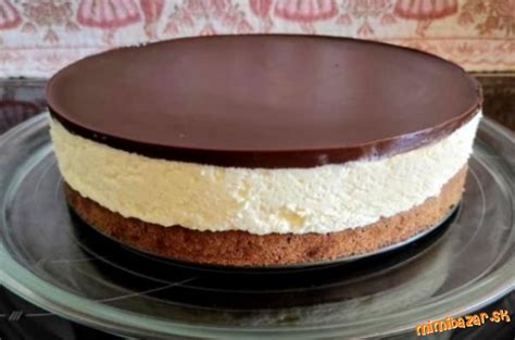 Tvarohová torta pečená vo vodnom kúpeli
