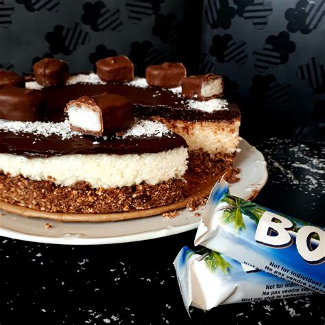 Nepečená Bounty torta
