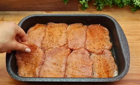 Ingrediencie na zapekané bravčové karé