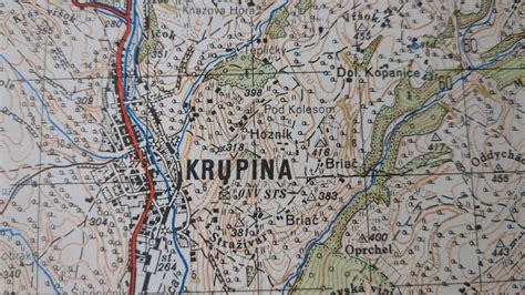 Mapa rozvozových zón LARO Krupina