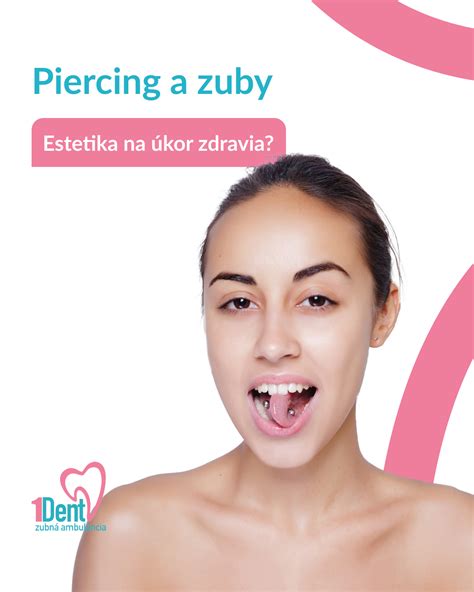 Piercing a zuby