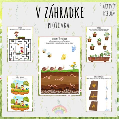 deti pracujúce v školskej alebo domácej záhradke