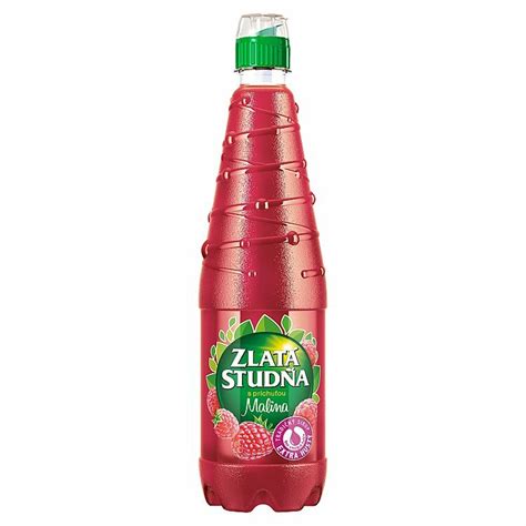 Sirup Zlatá Studňa s príchuťou maliny a granátového jablka