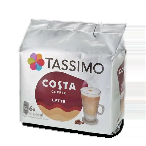 Rôzne typy kávových kapsúl Tassimo